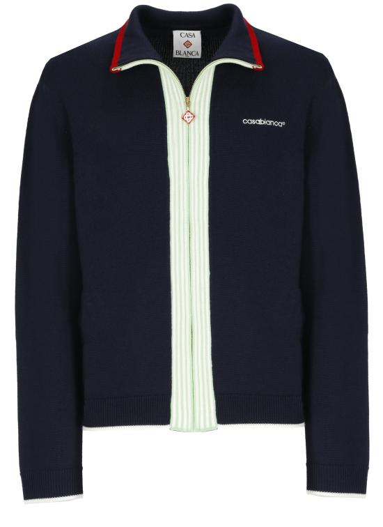 26FW 카사블랑카 자켓 MPF26KW84501 MERINO Blue