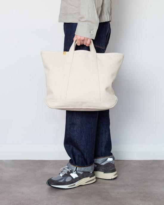 26SS 비즈빔 토트백 0126103003025 IVORY DOM - VISVIM