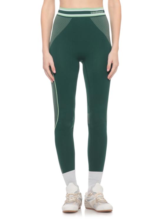 26FW 카사블랑카 레깅스 WPF26ACT05301 SEAMLESS Green - CASABLANCA