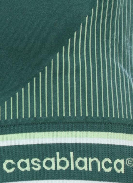 26FW 카사블랑카 트레이닝 티셔츠 WPF26ACT05101 SEAMLESS Green - CASABLANCA