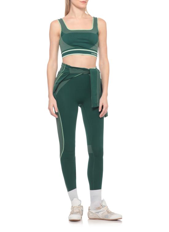 26FW 카사블랑카 트레이닝 티셔츠 WPF26ACT05101 SEAMLESS Green - CASABLANCA