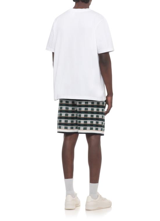 26FW 카사블랑카 반팔 티셔츠 MPF26JTS00111 WHITE JERSEY - CASABLANCA