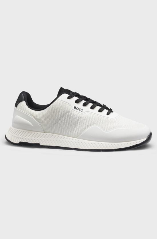 26SS 휴고보스 스니커즈 50563962 101 WHITE DOM