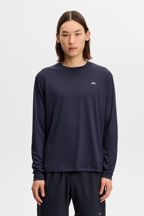 26SS 제이린드버그 트레이닝 티셔츠 RMJT150126855 JL NAVY DOM - J LINDEBERG