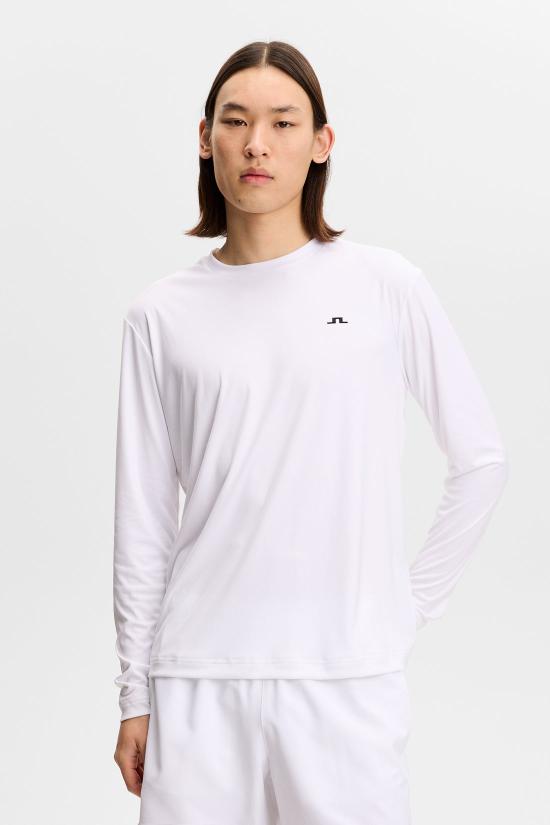 26SS 제이린드버그 트레이닝 티셔츠 RMJT150120000 WHITE DOM - J LINDEBERG
