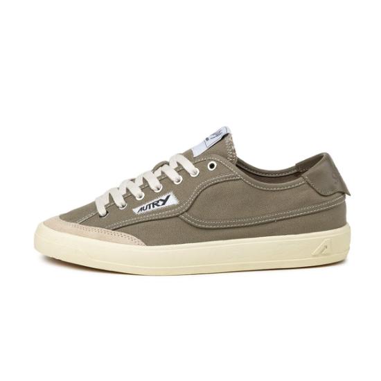 26SS 오트리 WINDSCAPE 로우 스니커즈 스웨이드 SCLW CU03 MILITARY DOM