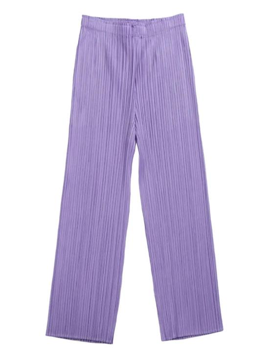26SS 플리츠플리즈 팔라초 팬츠 PP66JF14580 LIGHT PURPLE DOM