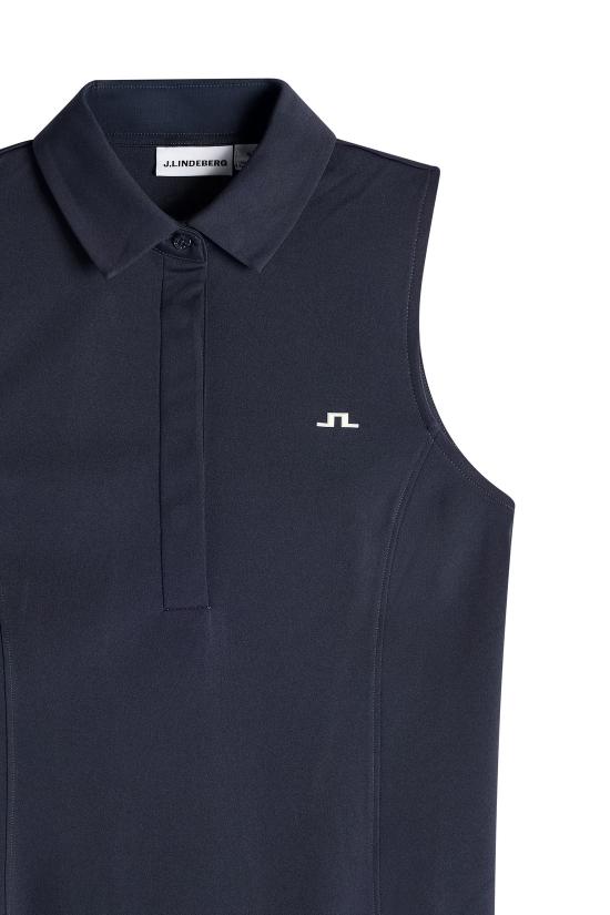 26SS 제이린드버그 반팔 티셔츠 GWJT14821 6855 JL NAVY DOM - J LINDEBERG