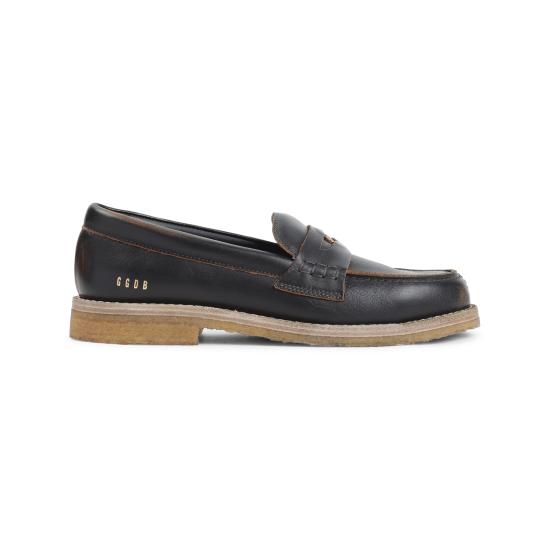 26FW 골든구스 로퍼 GMF01134 F008809 90541 BLACK LIGHT BROWN - GOLDEN GOOSE