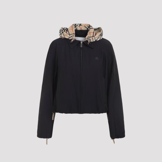 26FW 버버리 디태처블 후드 자켓 8122027 A1189 BLACK