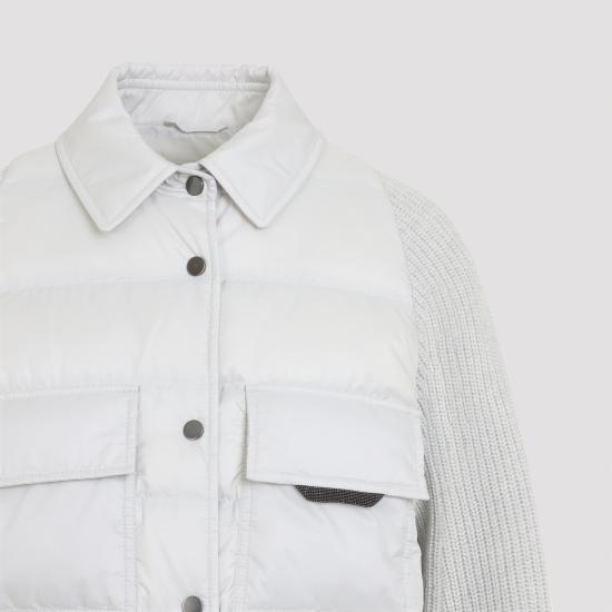 26FW 브루넬로 쿠치넬리 나일론 다운 재킷 MD5987696P C3671 GEYSER - BRUNELLO CUCINELLI
