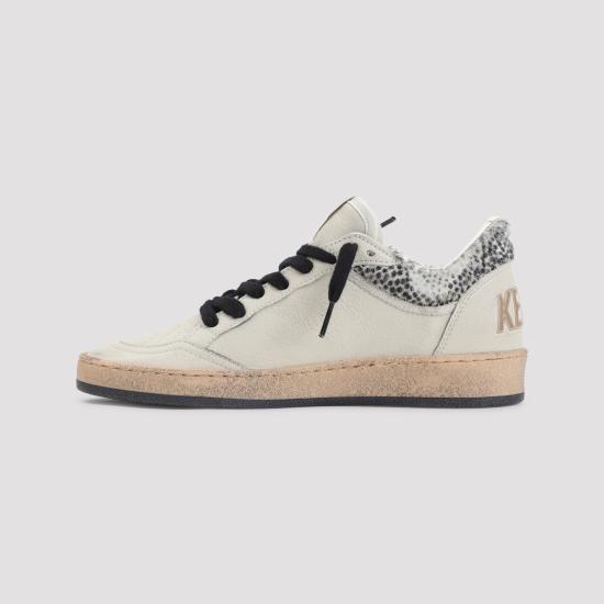 26FW 골든구스 스니커즈 GWF01105 F008700 12521 CREAM BLACK WHITE BEIGE - GOLDEN GOOSE