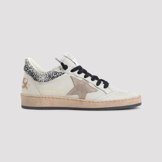 26FW 골든구스 스니커즈 GWF01105 F008700 12521 CREAM BLACK WHITE BEIGE - GOLDEN GOOSE