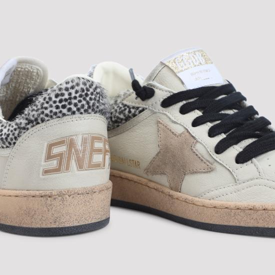 26FW 골든구스 스니커즈 GWF01105 F008700 12521 CREAM BLACK WHITE BEIGE - GOLDEN GOOSE