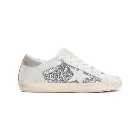 26FW 골든구스 스니커즈 GWF00103 F008901 10931 WHITE PLATINUM BEIGE - GOLDEN GOOSE