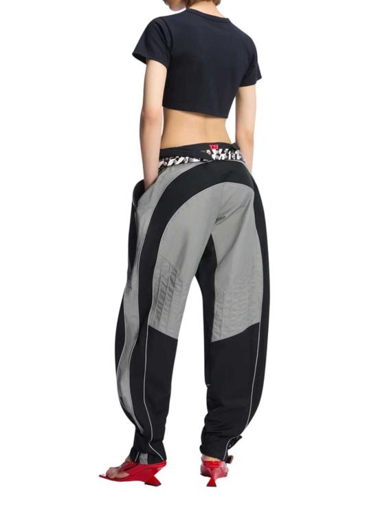 26FW 디 아티코 스트레이트 팬츠 261WCP00314CCP111AA 141 BLACK GREY - THE ATTICO