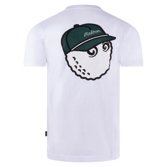 26SS 말본 반팔 티셔츠 M9399WHT WHITE DOM - MALBON