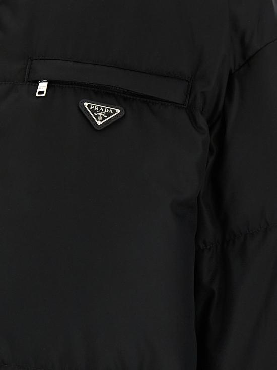 26FW 프라다 리나일론 다운 자켓 29B408SAAO1WQ8F0002 Black - PRADA