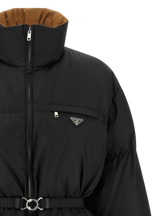 26FW 프라다 리나일론 롱 다운 자켓 29D408SOOO1WQ8F0002 Black - PRADA