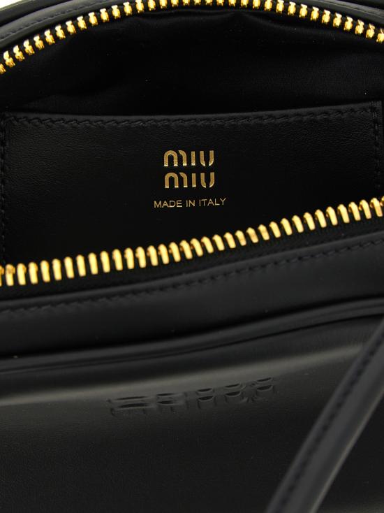 26FW 미우미우 숄더백 5BB192VOOO2CRWF0002 Black - MIU MIU