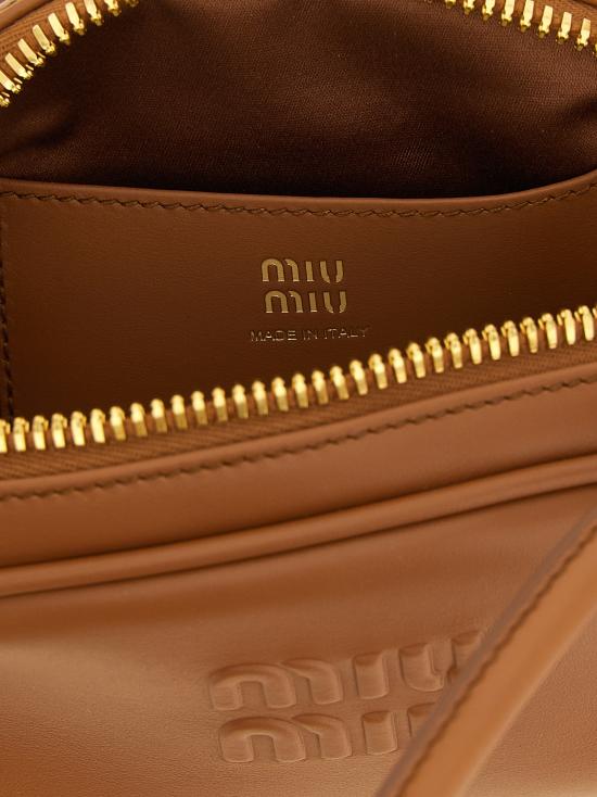 26FW 미우미우 숄더백 5BB192VOOO2CRWF0046 Brown - MIU MIU