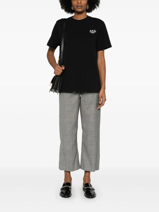 26FW 아페쎄 루 마담 스탠다드 티셔츠 COHBU M26388 TZC Noir blanc - A.P.C.