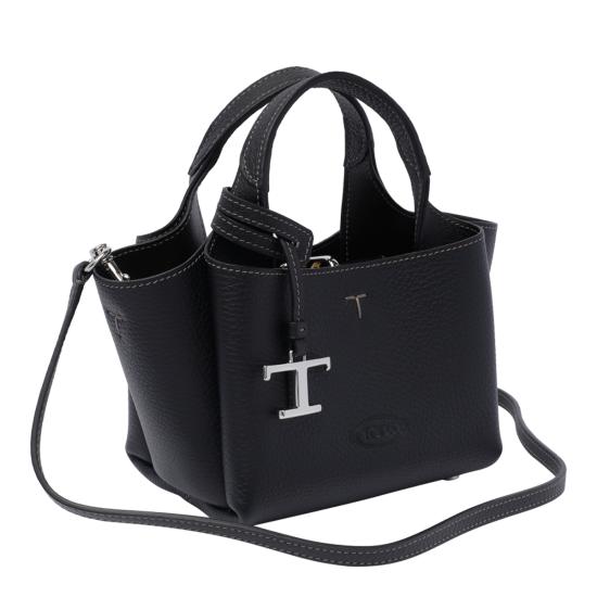 26FW 토즈 마이크로 토트백 XBWAPAFL000 QRIB999 Black - TODS