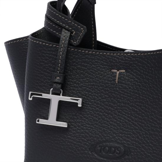 26FW 토즈 마이크로 토트백 XBWAPAFL000 QRIB999 Black - TODS