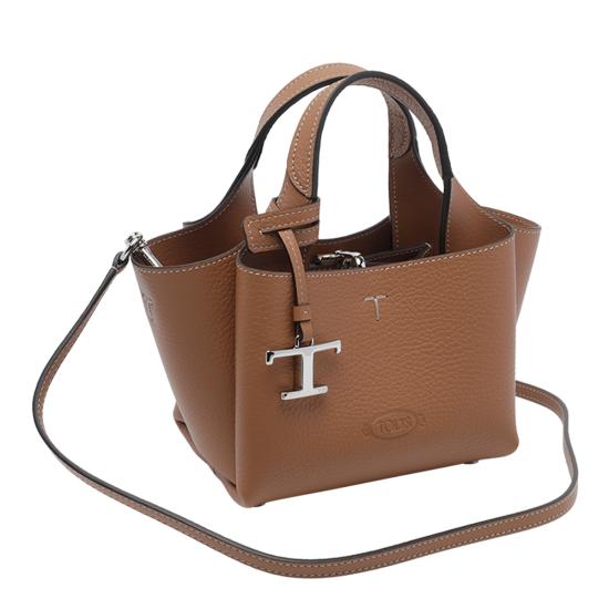 26FW 토즈 마이크로 토트백 XBWAPAFL000 QRIS410 Brown - TODS