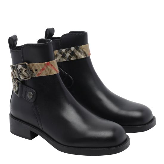 26FW 버버리 부츠 8128778 A1189 Black - BURBERRY
