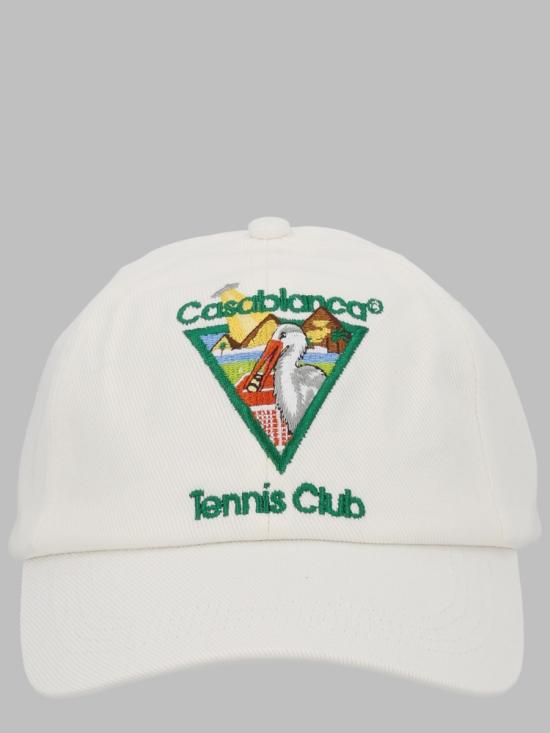 26FW 카사블랑카 모자 A PF26 HAT 002 05WHITE
