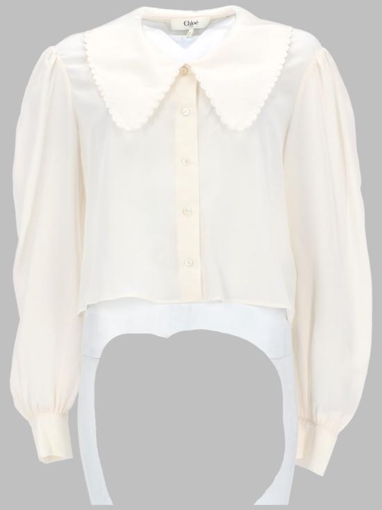26FW 끌로에 블라우스/셔츠 26AH109005 107 IVORY