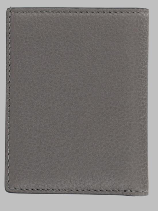 26FW 톰포드 그레인 레더 로고 폴디드 카드 홀더 Y0279 LCL158STBG GREY - TOMFORD