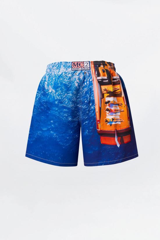 26SS 세인트바쓰 비치웨어 GUS0009 08217L 61 Blue - MC2 SAINT BARTH