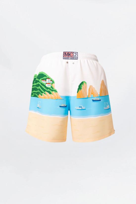 26SS 세인트바쓰 비치웨어 GUS0009 02291L 01 White - MC2 SAINT BARTH