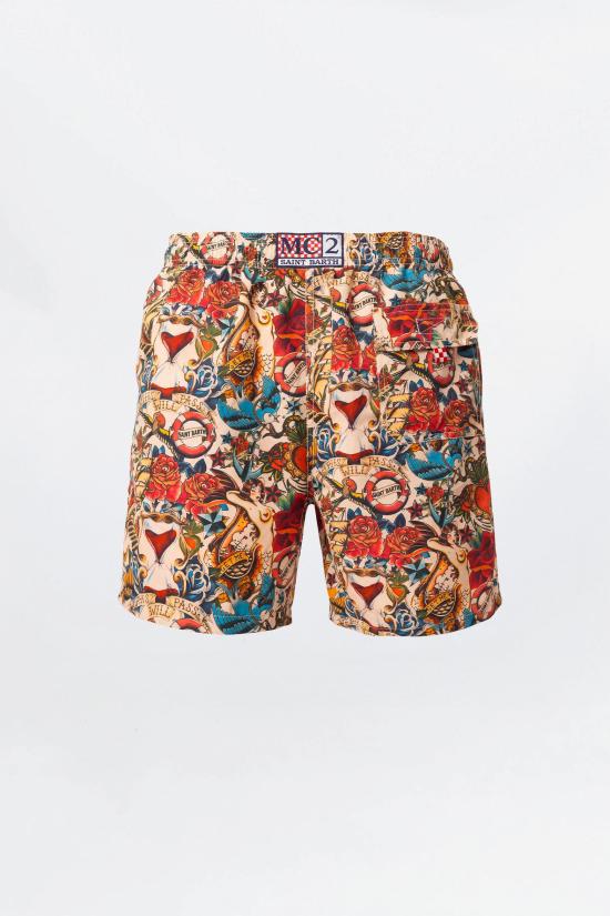 26SS 세인트바쓰 비치웨어 GUS0001 08414L 4101 Multicolore - MC2 SAINT BARTH