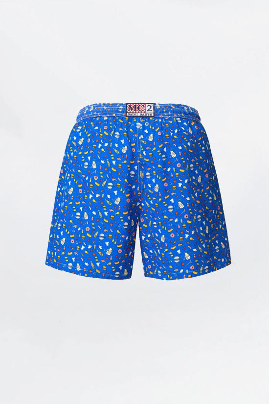 26SS 세인트바쓰 비치웨어 LIG0003 08097L 17 Blue - MC2 SAINT BARTH