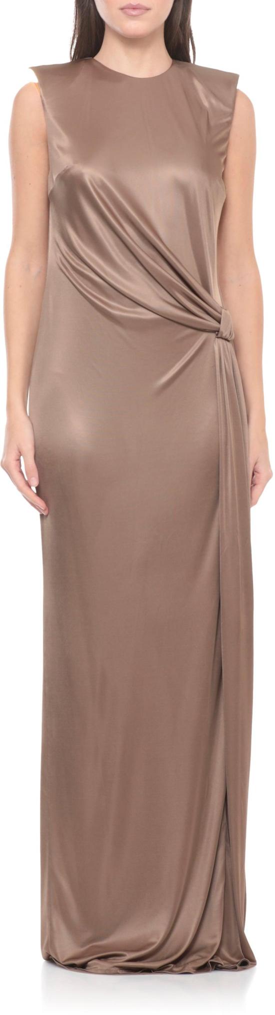 26SS 엘리자베타프랜치 롱 원피스 15777200341278 TAUPE - ELISABETTA FRANCHI