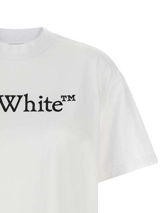 26FW 오프화이트 반팔 티셔츠 2FA00677TW102W102 White - OFF WHITE
