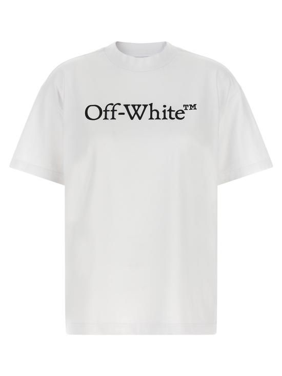 26FW 오프화이트 반팔 티셔츠 2FA00677TW102W102 White