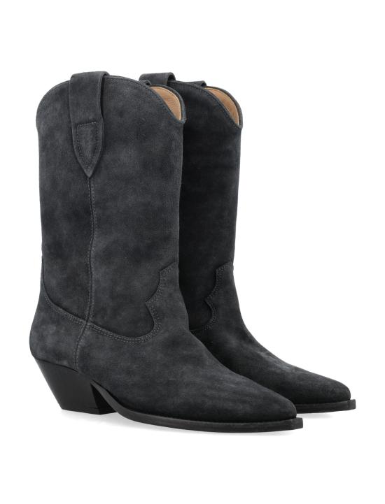 26FW 이자벨마랑 두에르토 레더 카우보이 부츠 BO0003FAA1A03S 02FK FADED BLACK - ISABEL MARANT