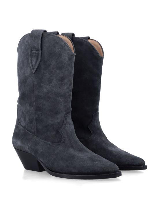 26FW 이자벨마랑 두에르토 레더 카우보이 부츠 BO0003FAA1A03S 02FK FADED BLACK - ISABEL MARANT