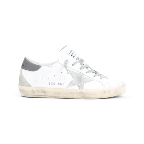 26FW 골든구스 스웨이드 스타 슈퍼스타 클래식 스니커즈 GWF00102 F006113 11915 WHITE ICE DARK GRAY - GOLDEN GOOSE