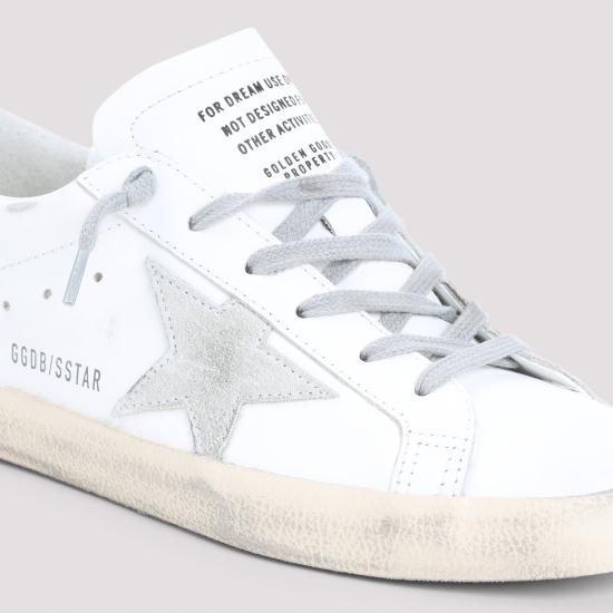 26FW 골든구스 스웨이드 스타 슈퍼스타 클래식 스니커즈 GWF00102 F006113 11915 WHITE ICE DARK GRAY - GOLDEN GOOSE