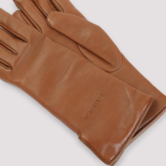 26FW 구찌 장갑 835581 3SAJN 2765 LIGHT BROWN - GUCCI