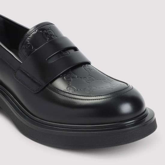 26FW 구찌 GG 디테일 로퍼 840267 AAE8P 1000 BLACK - GUCCI