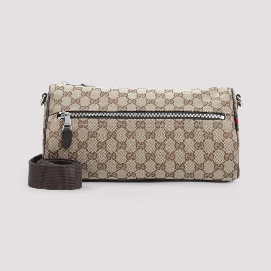 26FW 구찌 GG 캔버스 스몰 보스턴 백 834455 FAEPT 9753 B EB COCOA - GUCCI