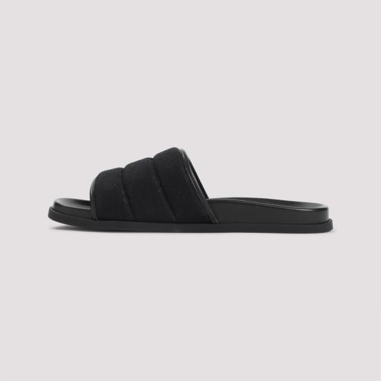 26FW 구찌 GG 캔버스 슬라이드 838089 FAD71 1000 BLACK - GUCCI