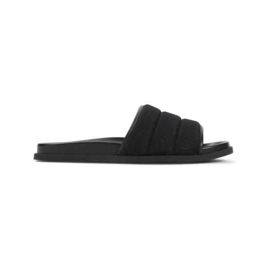 26FW 구찌 GG 캔버스 슬라이드 838089 FAD71 1000 BLACK - GUCCI