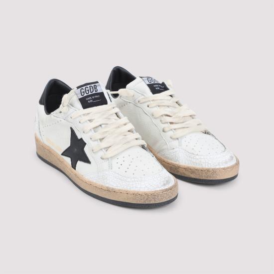 26FW 골든구스 볼스타 스니커즈 GWF00117 F003771 10283 WHITE BLACK - GOLDEN GOOSE